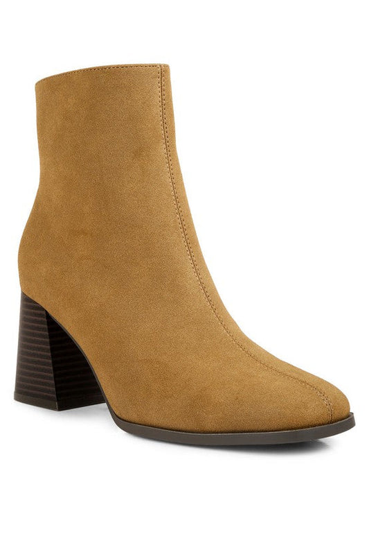 Cut Out Block Heeled Chelsea Boots bestfashion mn